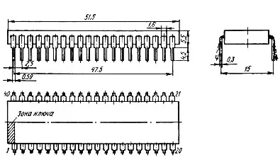 КР1818ВГ93 микросхема фото 2