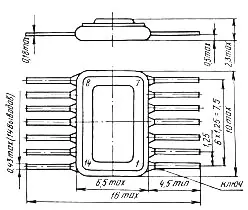 177УД1 микросхема фото 2 177УД1 микросхема фото 2
