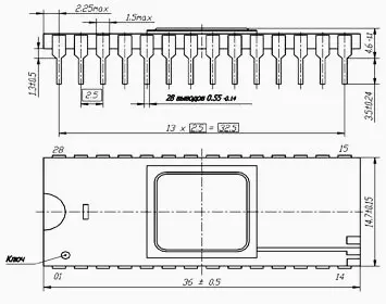 М558РР4 микросхема фото 2