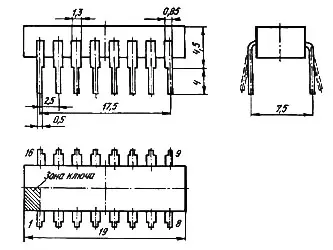 К500ЛП216 микросхема фото 2
