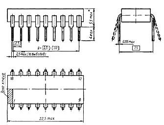 КР1008ВЖ16 микросхема фото 2 КР1008ВЖ16 микросхема фото 2