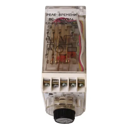 ВС-33-2 0,2-60 мин 220В реле времени фото 2