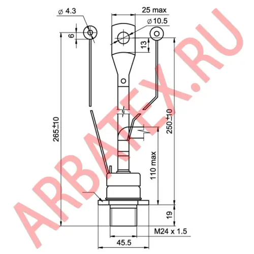 ТБ171-200-11-544 тиристор фото 2 ТБ171-200-11-544 тиристор фото 2