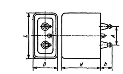 К41-1А 16кВ 1 мкф фото 3