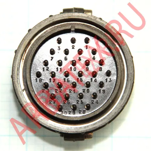 СШР55П30ЭШ1 вилка фото фото 4 СШР55П30ЭШ1 вилка Разъемы ШР, СШР фото фото 4