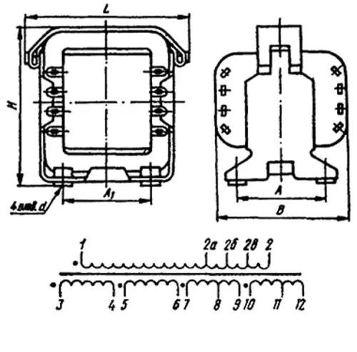 ТН47-220-400В трансформатор фото 3 ТН47-220-400В трансформатор фото 3