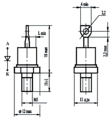 Д112-25Х-10 диод фото 2 Д112-25Х-10 диод фото 2