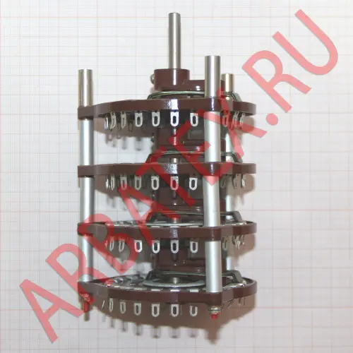 ПЩ-24П4Н1 переключатель щеточный фото 3 ПЩ-24П4Н1 переключатель щеточный фото 3