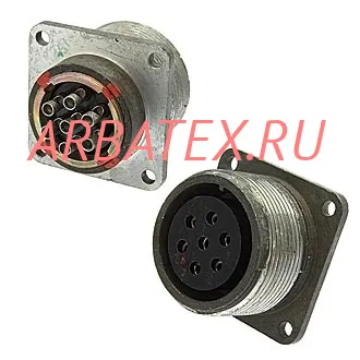 2РТ28П7ЭГ9-А розетка фото 2РТ28П7ЭГ9-А розетка Разъемы разное фото