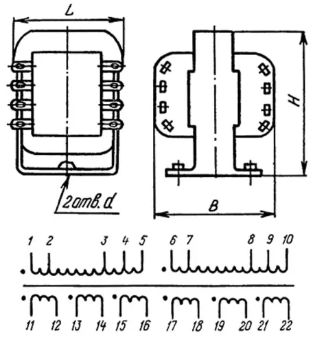 ТПП246-127/220-50 трансформатор фото 3