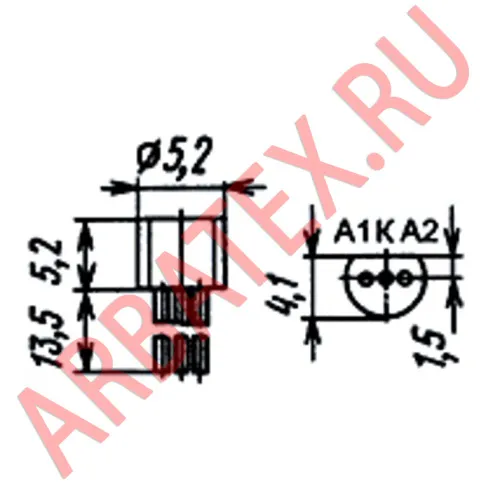 КВС111А-2 варикап фото 2 КВС111А-2 варикап фото 2