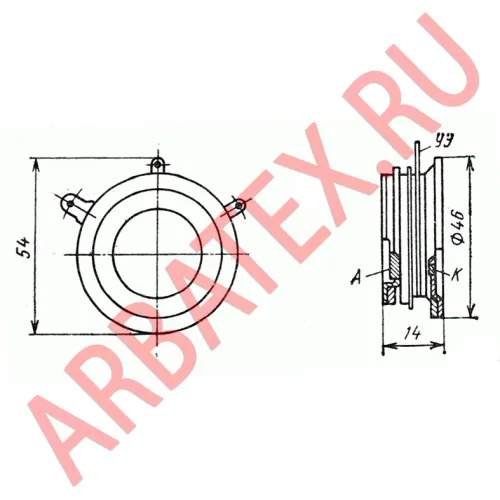 КУ211А тиристор фото 2